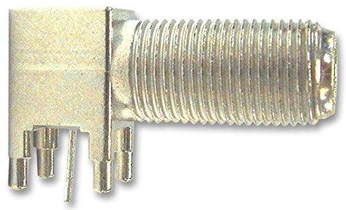 PCB Jack Connector - Right Angle - 75 Ohm Impedance