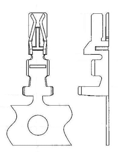 Socket Connector for 24-28 AWG Wire Gauge