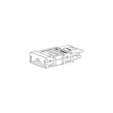 Bulk Self Mating Non-Gendered Connector for 2+Ground Contact Type