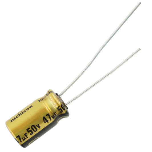 Electrolytic Capacitor for Audio Equipment - 47?F, 50V DC