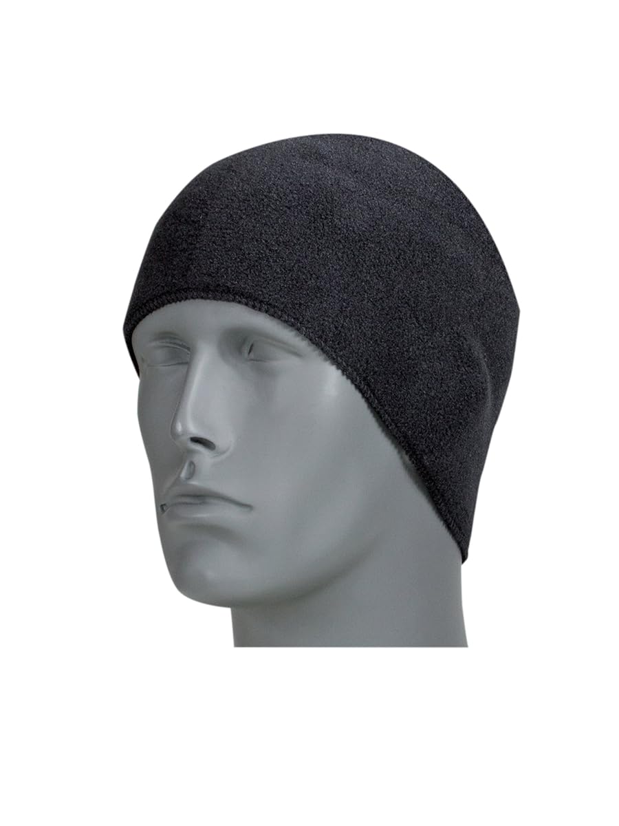 Black Fleece Hat for Cold Conditions