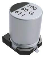 1uF 50V Electrolytic SMD Capacitor - EDK Series