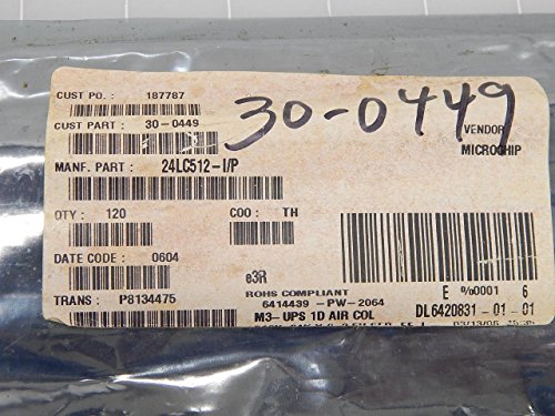 PDIP-8 EEPROM with 512 KB Memory Capacity