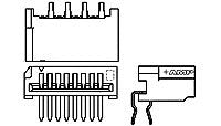 Glass-Filled PBT Connector - White, 1A, 50V AC