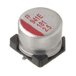 FPCAP RFS Polymer Capacitor 100 ?F 4V - General Purpose