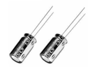 0.33 µF 50V Radial Aluminum Electrolytic Capacitor