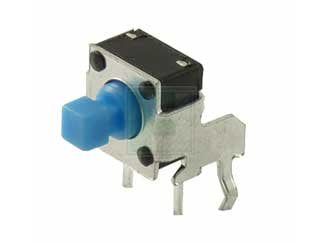 Microswitch TACT SPST 2-Position 0.05A/24V THT Blue Square