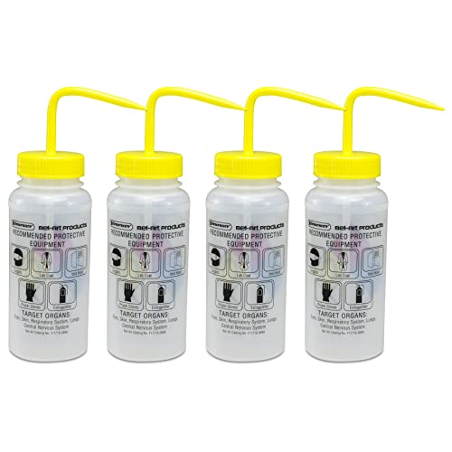 SP Safety-Labeled 4-Color Isopropan Wash Bottle 500mL