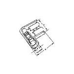 Yellow Insulated Flag Quick Disconnect Terminal - 10-12 AWG