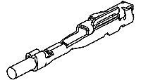 Socket Contact Gold 20-24 AWG Crimp