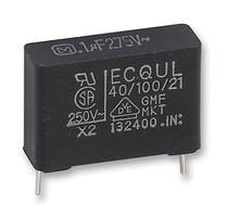 Bulk Obsolete ECQ-UL Capacitor, 0.1 ?F, ?10% Tolerance, 275V AC