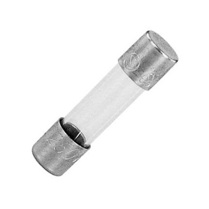 Electronic Fast Acting Fuse, 2A, 250V, Ferrule End x Ferrule End