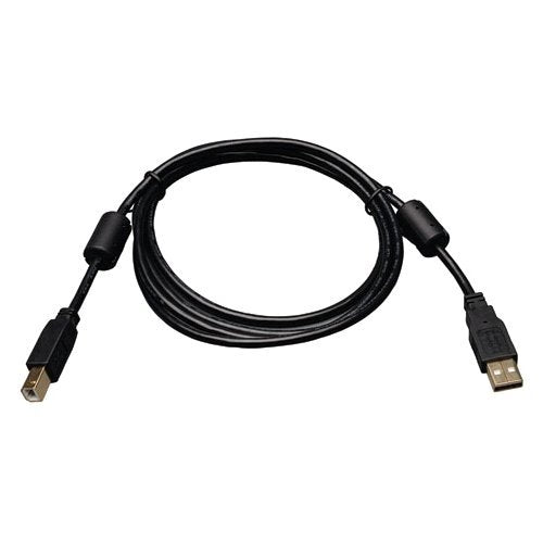 3-ft. USB2.0 A/B Gold Device Cable with Ferrite Chokes