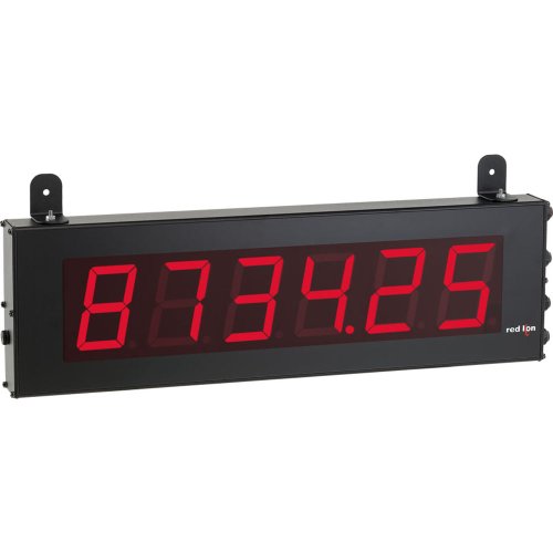 Totalizer LED Counter - 6 Digits - Red Display - Chassis Mount