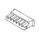 Mini-SPOX™ 3-Position Receptacle Housing, Polyamide, Crimp Termination, Bulk Packaging