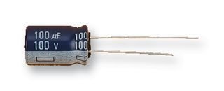 4.7uF 100V Aluminum Electrolytic Capacitor - Radial, Can Package