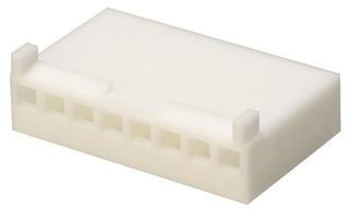 White and Natural Nylon Crimp Terminal Housing - 3 Contacts - 250.0v - CSA and UL Approved