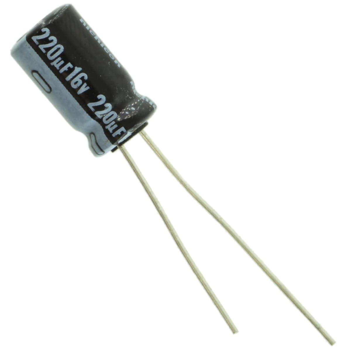 Electrolytic Capacitor THT 220uF 16V DC -6.3x11mm