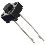 Tactile Switch SPST 5mm Round Actuator 12V 50mA Through-Hole Mount