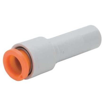 Brass Plug-In Reducer Fitting for 1/8 in and 5/32 in Tubes
