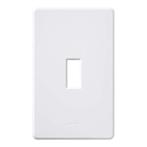 1-Gang Toggle Wallplate - White - Fassada