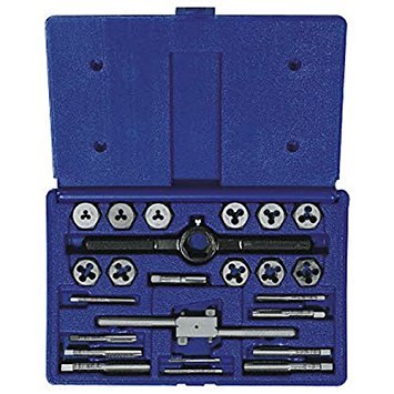 TAP + DIE 24PC SET MTRC HEX - Steel - Metric - Combination