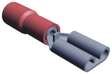 Female Quick Connect Crimp Connector - 18-22 AWG - 0.187