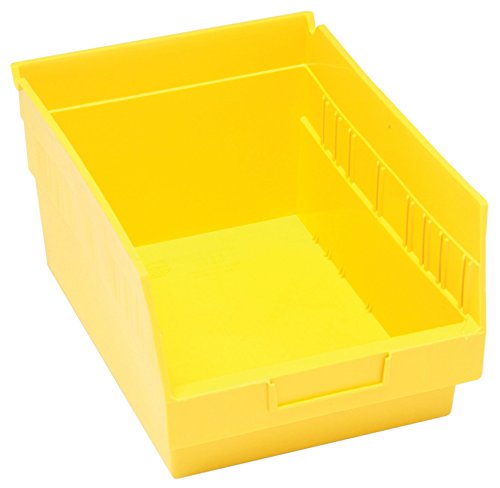 Yellow Polypropylene Shelf Bin