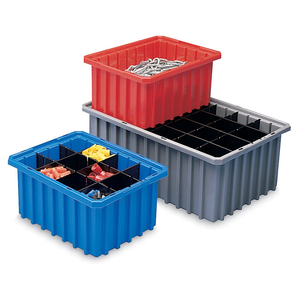 Black Plastic Short Divider for Akro-Grid Divider Box