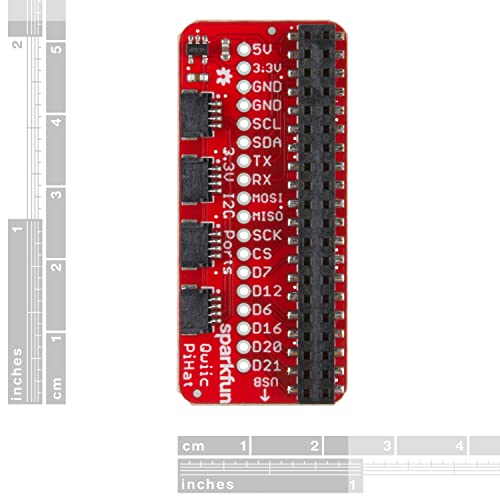 Qwiic to Raspberry Pi Adapter Module - 4 Channels, JST Connector