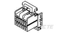 Rectangular Cable Plug Housing - 8 Contacts, 2.50mm Pitch