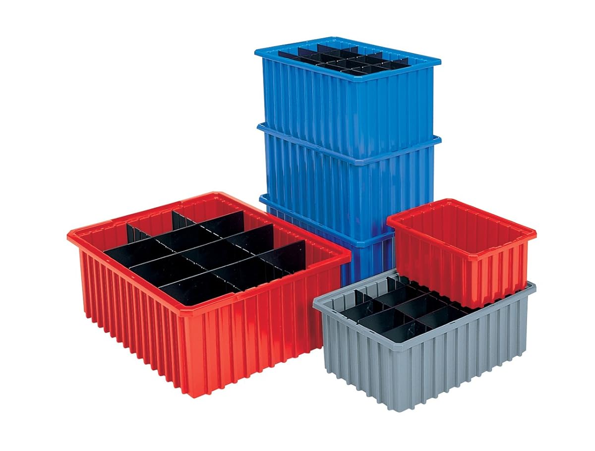 Black Plastic Short Divider for Akro-Grid Divider Box