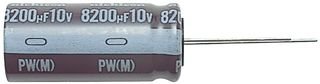3.3uF 100V Radial Aluminum Electrolytic Capacitor