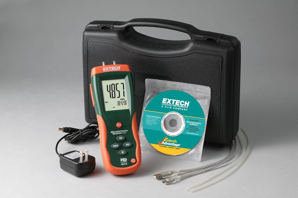 Digital Manometer - Differential and Gauge Pressure Measurement