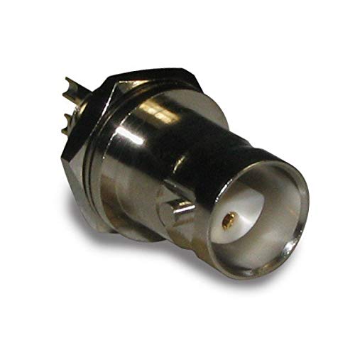 BNC Twinax Jack Connector - Straight Orientation - Solder Cup Termination