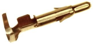 Pin Contact for Power Applications, Crimp Type, Gold Finish