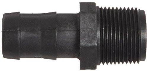 1/2" Male Thread to 3/4" Hose Shank Adapter