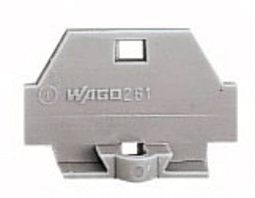 End Plate Connector Accessory - 260 Series - Gray - Polyamide Material