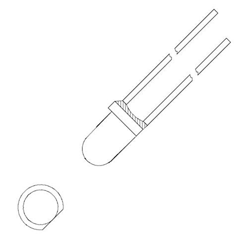 LED White Clear T/H - 3.5V Radial LED Indication