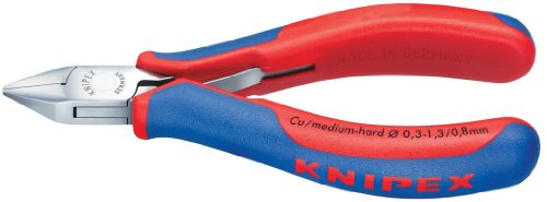 Electronics Diagonal Cutters with Multi-Component Grip Handle