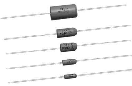 1uF 50V Axial Tantalum Capacitor - General Purpose