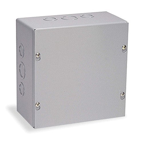 Carbon Steel NEMA 1 Screw Cover Wall-Mount Enclosure