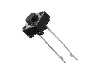 Tactile Switch SPST 5mm Round Actuator 12V 50mA Through-Hole Mount