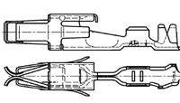 TE Connectivity Junior Power Timer Female Contact Connector - Crimp Type