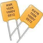 7.62mm Ceramic Capacitor - 0.1 to 0.999 uF - 100VDC