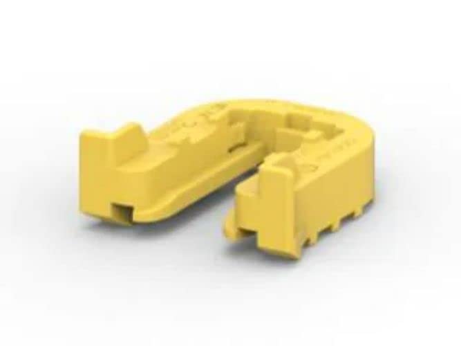 Yellow Mounting Clip for Heavy Duty Sealed Connectors