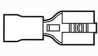 Receptacle Terminal 10-12 AWG