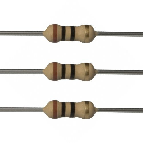 Axial Carbon Film Resistor 10 Ohms ?5% 0.25W (1/4W)