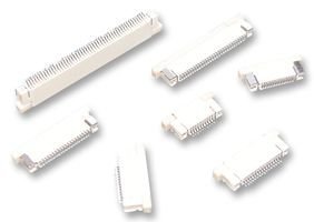 Glass-Filled PBT Connector - White, 1A, 50V AC