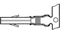 Crimp Terminal Connector Socket 14-20AWG Tinned